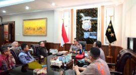 Polda Jambi dan Bank Mandiri wilayah Jambi memperkuat sinergi melalui audiensi strategis untuk meningkatkan pengamanan sektor perbankan.( Poto : SEKATO JAMBI .COM).