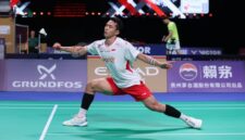 Empat tim telah memastikan lolos ke perempat final Thomas Cup 2026, yakni India, China, Jepang, dan Malaysia.( Poto : dok. PBSI/ CNN Indonesia ).