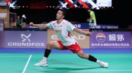 Empat tim telah memastikan lolos ke perempat final Thomas Cup 2026, yakni India, China, Jepang, dan Malaysia.( Poto : dok. PBSI/ CNN Indonesia ).