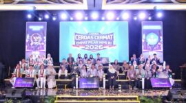 SMAN 2 Kerinci berhasil meraih juara LCC Empat Pilar MPR RI 2026 tingkat Provinsi Jambi dan melaju ke tingkat nasional setelah mengalahkan pesaing di final.( Poto : detiknews ).
