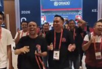 Kontingen Orado Jambi tampil gemilang di Kejurnas Domino 2026 dan berhasil melaju ke babak perempat final kategori senior dan junior.( Poto : infojambi.com).