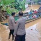 Polda Jambi bergerak cepat menangani banjir di Merangin dan Sarolangun. Puluhan rumah terendam, warga dievakuasi, dan bantuan logistik disalurkan.( Poto : Suara Tebo).