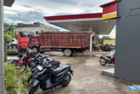 Polisi bongkar pelangsiran BBM subsidi Jambi yang melibatkan operator SPBU.( Wahana News Jambi.co ).