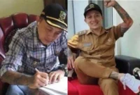 Kepala Desa Purwasaba Hoho Alkaf Banjarnegara kembali jadi sorotan setelah mobil Honda Civic Turbo miliknya dibakar.( Poto : Tribun Lampung ).