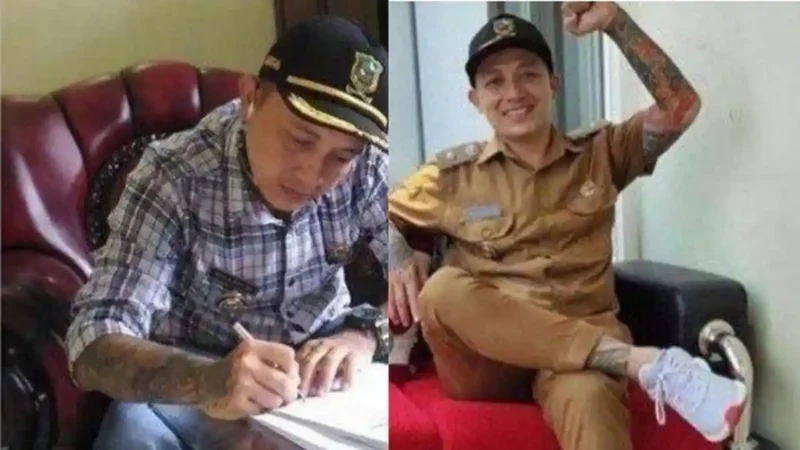 Kepala Desa Purwasaba Hoho Alkaf Banjarnegara kembali jadi sorotan setelah mobil Honda Civic Turbo miliknya dibakar.( Poto : Tribun Lampung ).