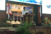 Sekretaris Jenderal Kemdiktisaintek, Badri Munir Sukoco, mengungkapkan bahwa lembaga pendidikan setiap tahun menghasilkan ratusan ribu lulusan kependidikan.( Poto : detikbali/ fabiola Dianira ).