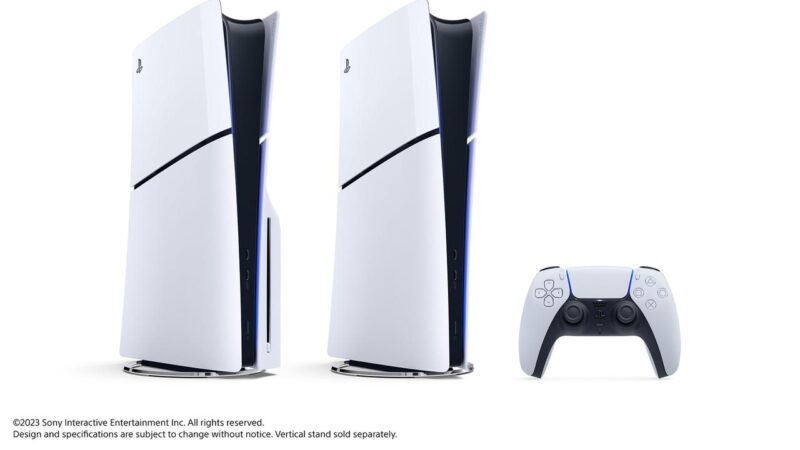 PlayStation 5 Slim hadir dengan desain lebih ringkas, ringan, dan modern tanpa mengurangi performa.( Poto : Playtation/Liputan6.com ).