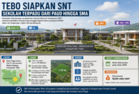 Kabupaten Tebo bersiap membangun Sekolah Nasional Terintegrasi (SNT)( ilustrasi poto : chatGPT ).