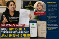 Ilustrasi kasus penipuan investasi di Jambi( Poto : chatGPT )