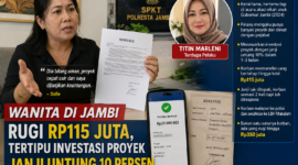 Ilustrasi kasus penipuan investasi di Jambi( Poto : chatGPT )
