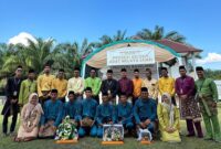 Panitia Festival Baselang Padi Tanah Darat Kabupaten Tebo( Poto : jambiprima.com ).
