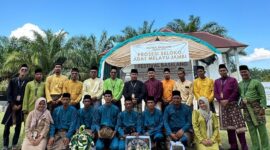 Panitia Festival Baselang Padi Tanah Darat Kabupaten Tebo( Poto : jambiprima.com ).