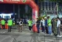 Balap Lari Bahagia Jambi jadi salah satu acara yang paling ramai dalam rangka HUT ke-80 Pemerintah Kota Jambi( Poto : jambiprima.com).