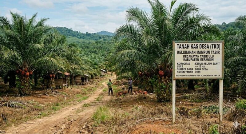 Warga mendesak Inspektorat Kabupaten Merangin mengaudit pihak pembeli Tanah Kas Desa (TKD) ( Poto : jambiprima.com ).