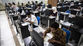 UTBK-SNBT 2026 resmi selesai digelar. Simak jadwal pengumuman, cara cek hasil kelulusan, serta link resmi untuk melihat status masuk PTN secara online. ( Poto : Tempo.co )