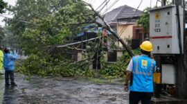 PLN ULP Rimbo Bujang mengimbau warga Kabupaten Tebo meningkatkan kewaspadaan terhadap bahaya listrik akibat cuaca ekstrem, hujan deras, dan angin kencang.( JAMBIPRIMA.COM ).