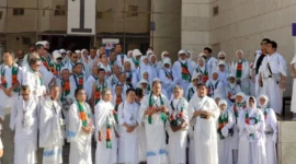 Kemenhaj melarang jemaah haji Indonesia mengikuti ziarah dan city tour sebelum fase Armuzna demi menjaga kesehatan dan kesiapan ibadah haji.( Poto : HIMPUH NEWS ).
