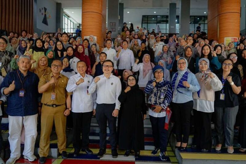 Bandung dipercaya menjadi daerah pertama pelaksanaan program nasional Perintis Berdaya Connect untuk memperkuat UMKM, koperasi, dan ekonomi kreatif.( Poto : BAPURA JABAR ).
