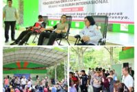 Peringatan Hari Buruh Internasional (May Day) 2026 di Provinsi Jambi berlangsung aman, tertib, dan penuh kebersamaan.( Poto : MITRA MABES).