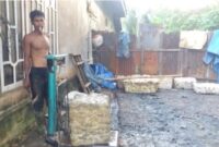 Harga karet Bungo stabil di kisaran Rp18 ribu–Rp18.500 per kg, mendorong petani kembali aktif dan meningkatkan aktivitas ekonomi desa.( Poto : JAMBIPRIMA.COM ).