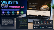 Pelajari cara membuat website dengan vibe coding AI secara praktis di tahun 2026. Mulai dari menulis prompt, memilih tools AI, hingga publish website tanpa coding rumit.( Poto : chatGPT ).