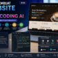 Pelajari cara membuat website dengan vibe coding AI secara praktis di tahun 2026. Mulai dari menulis prompt, memilih tools AI, hingga publish website tanpa coding rumit.( Poto : chatGPT ).