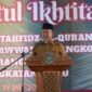 Wabup Merangin ajak lulusan pesantren Merangin jadi garda moral.( Poto : JambiPrima.com ).
