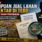 Kasus penipuan jual lahan di Tebo seluas 6 hektar naik ke tahap penyidikan oleh Polres Tebo dengan dugaan keterlibatan oknum kepala desa.(ilustrasi poto : chatGPT ).