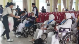 Kemenhaj Jambi Siapkan Rumah Ramah Lansia untuk Haji 2026. (  Poto : ANTARA/HO-Melli Andani )