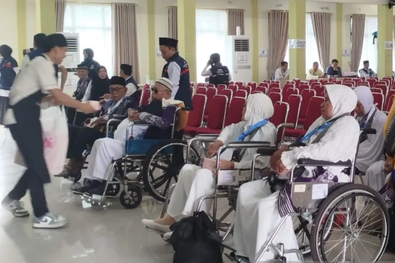 Kemenhaj Jambi Siapkan Rumah Ramah Lansia untuk Haji 2026. (  Poto : ANTARA/HO-Melli Andani )
