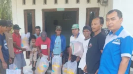 Pemkab Tanjung Jabung Timur menyalurkan 104 ton benih padi Kementan untuk 3.371 hektare sawah.( Poto : ANTARA / Dinas TPH Tanjab Timur ).