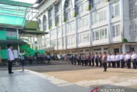 PPIH Jambi mematangkan persiapan keberangkatan 3.276 calon haji 2026.( Poto : ANTARA ).