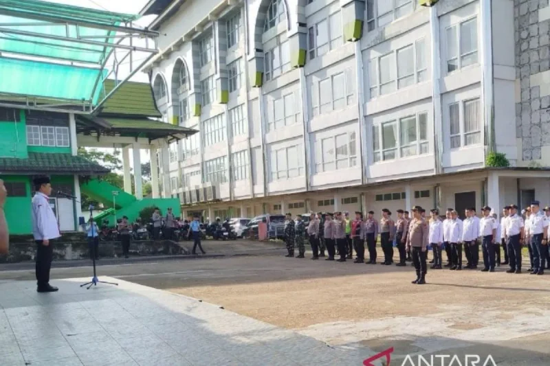 PPIH Jambi mematangkan persiapan keberangkatan 3.276 calon haji 2026.( Poto : ANTARA ).