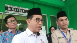 Ombudsman RI meluncurkan posko pengaduan daring haji 2026 untuk memperkuat pengawasan dan transparansi layanan jamaah haji Indonesia melalui sistem One Stop Service 24 jam.( Poto : ANTARA ).