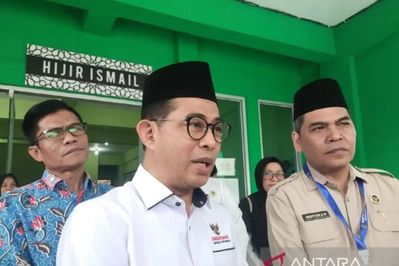 Ombudsman RI meluncurkan posko pengaduan daring haji 2026 untuk memperkuat pengawasan dan transparansi layanan jamaah haji Indonesia melalui sistem One Stop Service 24 jam.( Poto : ANTARA ).
