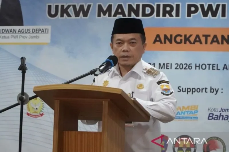 Pemprov Jambi Dukung Peningkatan Kompetensi Jurnalis( Poto : ANTARA ).