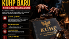 Pasal 252 KUHP baru atau Pasal Santet mengatur klaim kekuatan gaib yang dapat merugikan orang lain. Simak isi aturan, sanksi, dan tujuan hukumnya di Indonesia.( Poto : chatGPT).