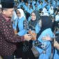 Jamaah Haji Kota Jambi 2026 resmi dilepas Wali Kota Jambi, Dr. Maulana, dengan jumlah 838 orang.( Poto : BERITASATU)