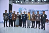 Wali Kota Jambi Maulana dan Wakil Wali Kota Diza Hazra Aljosha mempromosikan potensi Kota Jambi dalam forum internasional UCLG ASPAC 2026 di Kendari. ( Poto : JAMBIEKSPRES.CO.ID ).