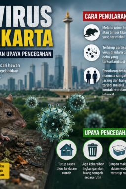 Hantavirus di DKI Jakarta: Penularan Antarmanusia dan Upaya Pencegahan