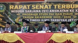 Wisuda ke-24 STIT YPI Kerinci( Poto : redaksisatu ).