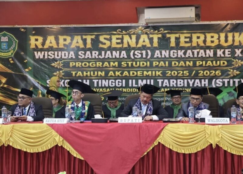 Wisuda ke-24 STIT YPI Kerinci( Poto : redaksisatu ).