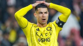 Al Nassr VS Gamba Osaka dengan skor 0-1 pada final AFC Champions League Two 2026 di Riyadh.Gol tunggal Deniz Hummet memastikan wakil Jepang keluar sebagai juara.( Poto : JAMBIPRIMA.COM ).