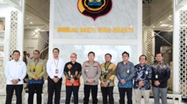 Pengamanan infrastruktur listrik diperketat oleh Polda Jambi bersama PLN untuk menjaga keandalan pasokan listrik nasional.( Poto : JAMBIlink ).
