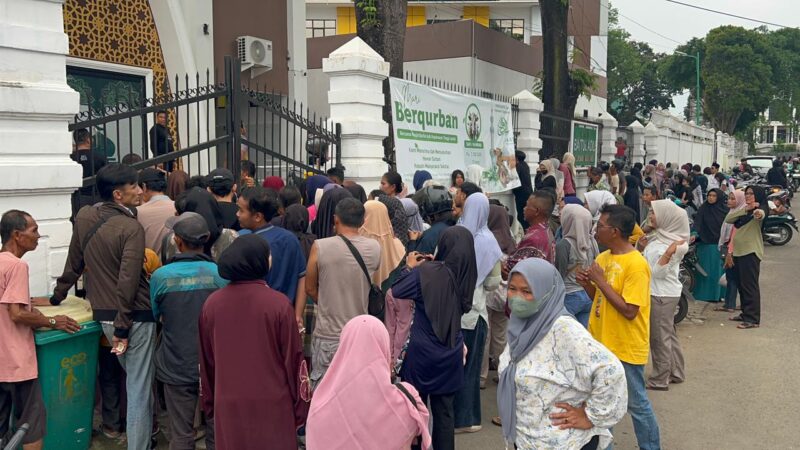 Kejati Jambi menyembelih 14 sapi kurban pada Idul Adha 1447 H.( Poto : jambiekspres.co.id )