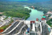 PLTA milik PT Kerinci Merangin Hidro( Poto : istimewa ).