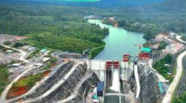 PLTA milik PT Kerinci Merangin Hidro( Poto : istimewa ).