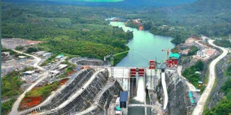 PLTA milik PT Kerinci Merangin Hidro( Poto : istimewa ).