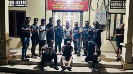 Polisi menangkap A.D pada Jumat (22/5/2026) malam sekitar pukul 20.40 WIB.( Poto : jambiprima.com ).