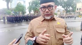 Bank Jambi menargetkan layanan mobile banking kembali normal pada Mei 2026 setelah serangan siber.( Poto : jambi-independent.co.id ).